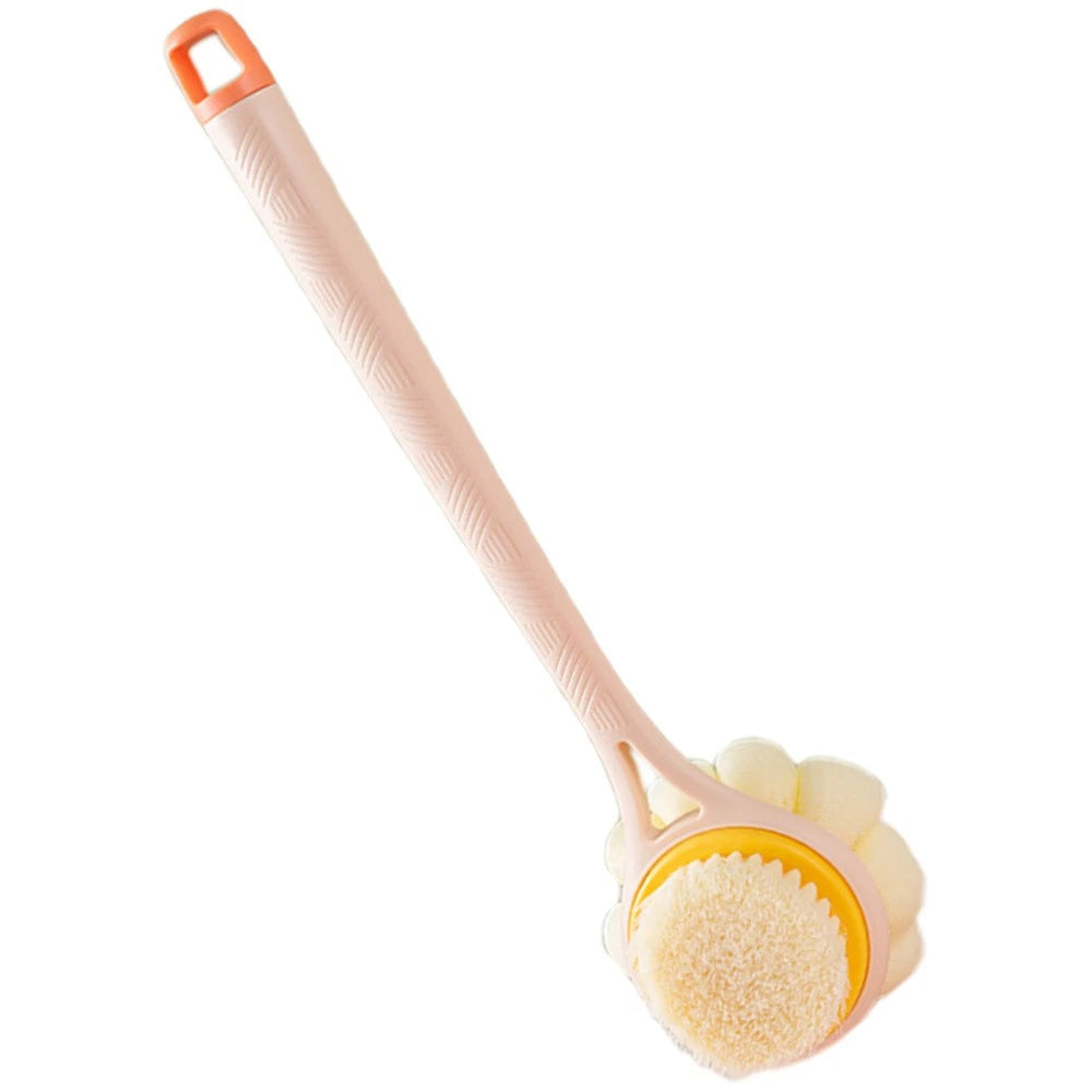 Bath Brush Back Cleaning Scrubber Shower Exfoliating with Handles for Body