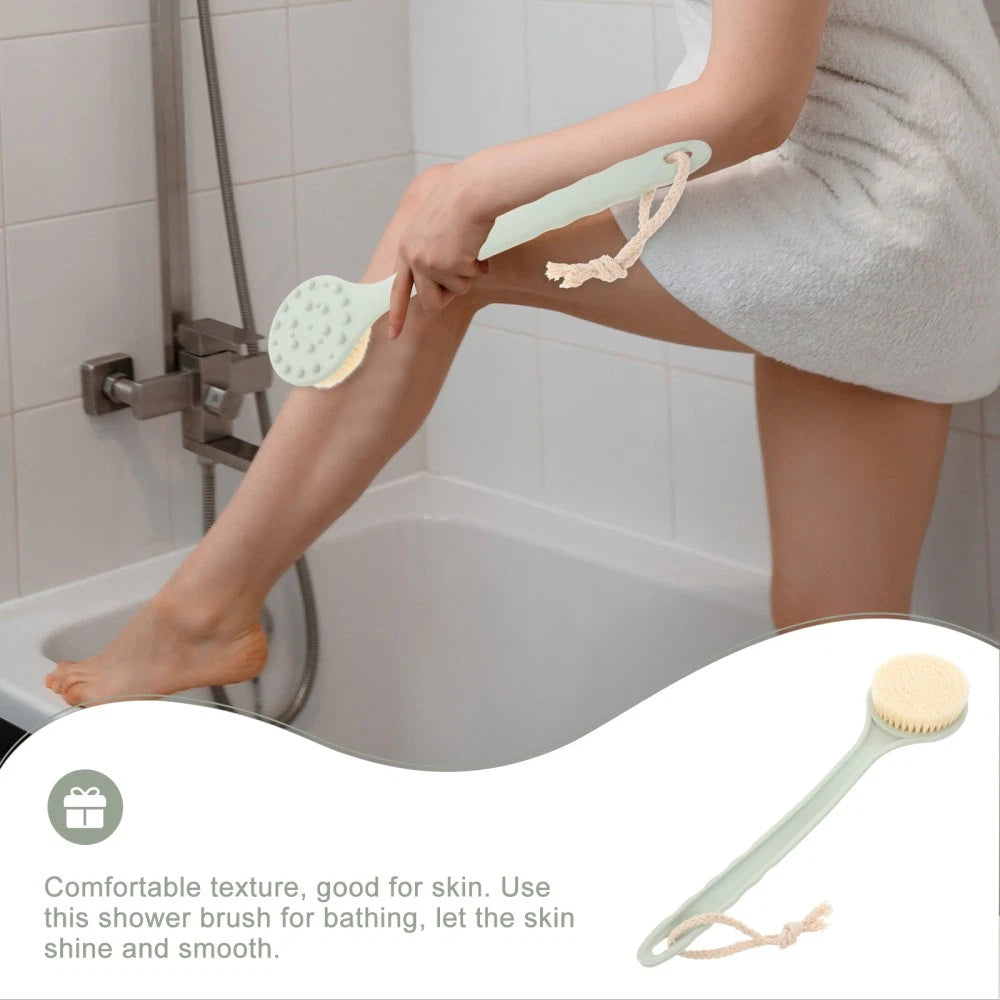Scrub Brush for Shower Body Scrubber with Extending Handle Cleaning Massage
