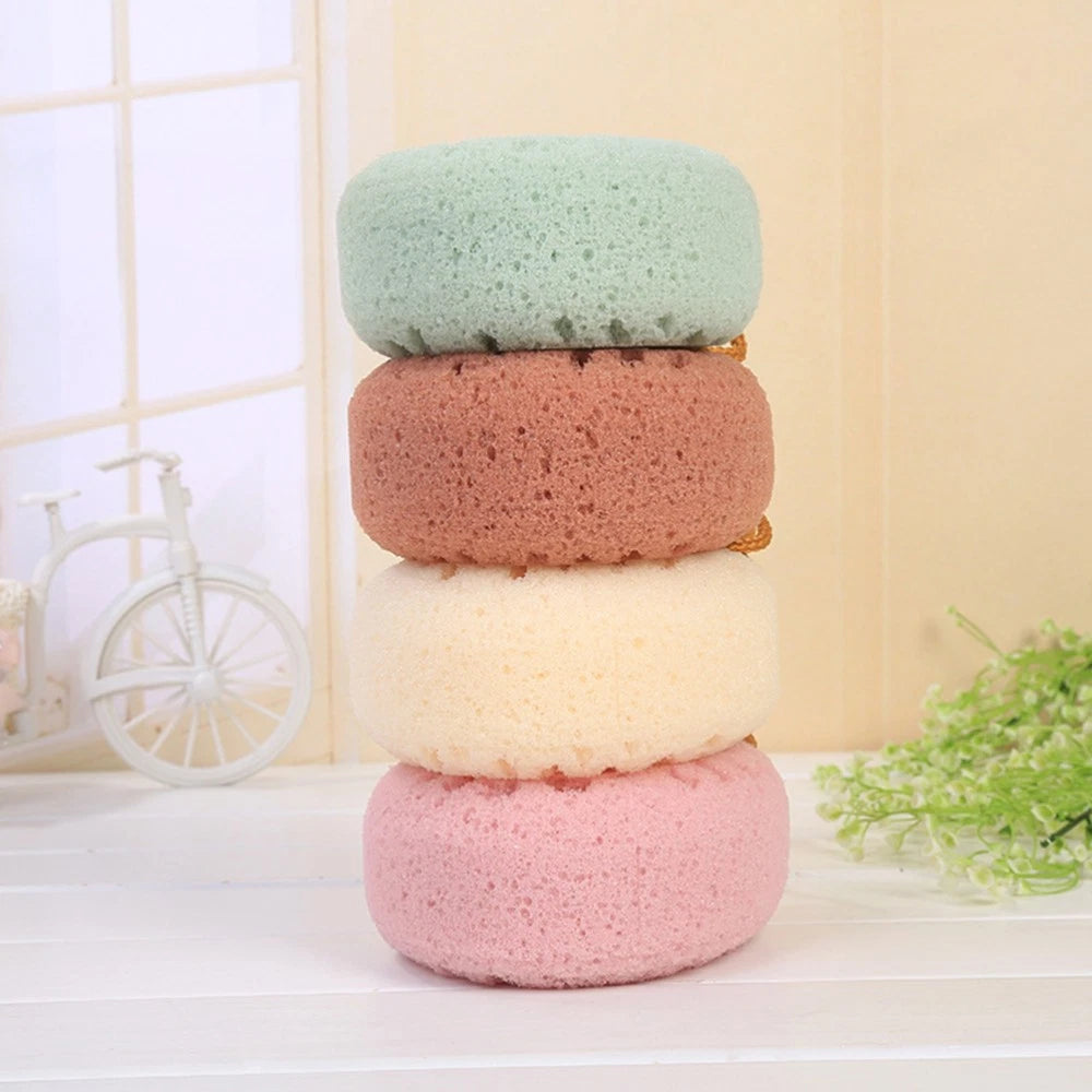2 Pcs Shower Wipe Exfoliation Body Loofah Soft Bath Sponge Brush