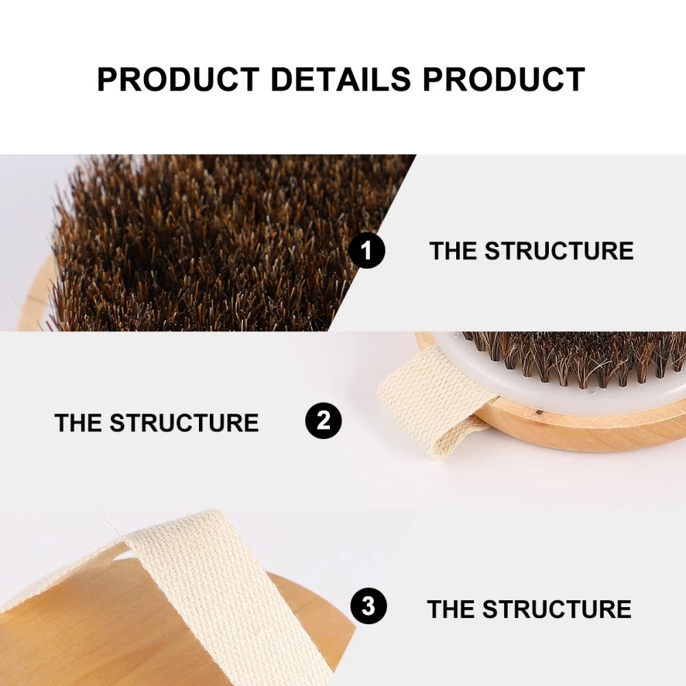 Bath Brush Body Scrub Bathing Accessories SPA Massager