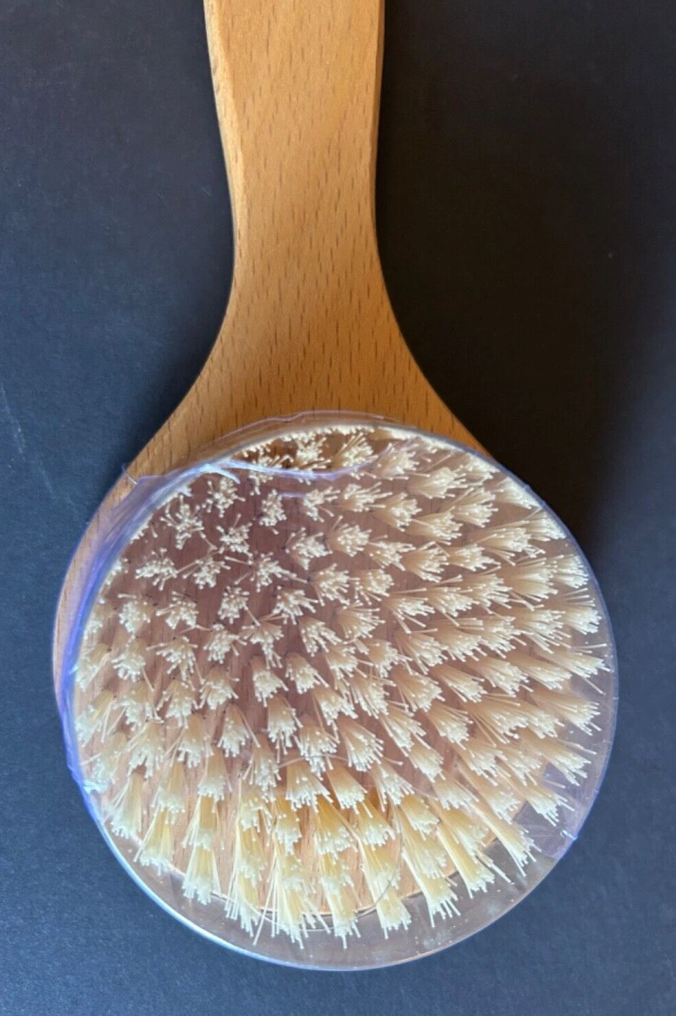 Bath & Body Works Wooden Handle Exfoliating Soft Bristle Dry Brush New Sealed