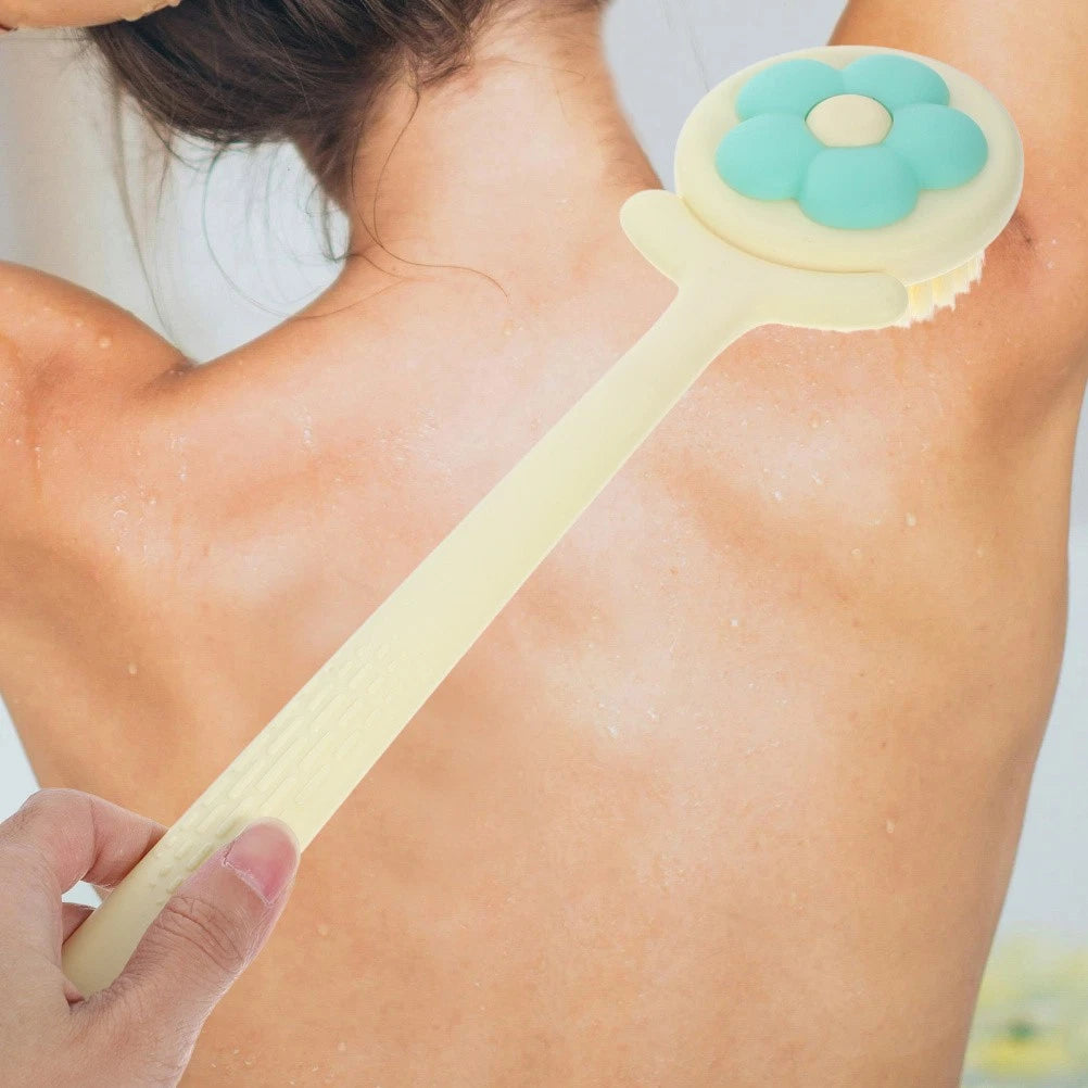 Flower Bath Brush Body Bathing Back Scrubber for Shower Exfoliating