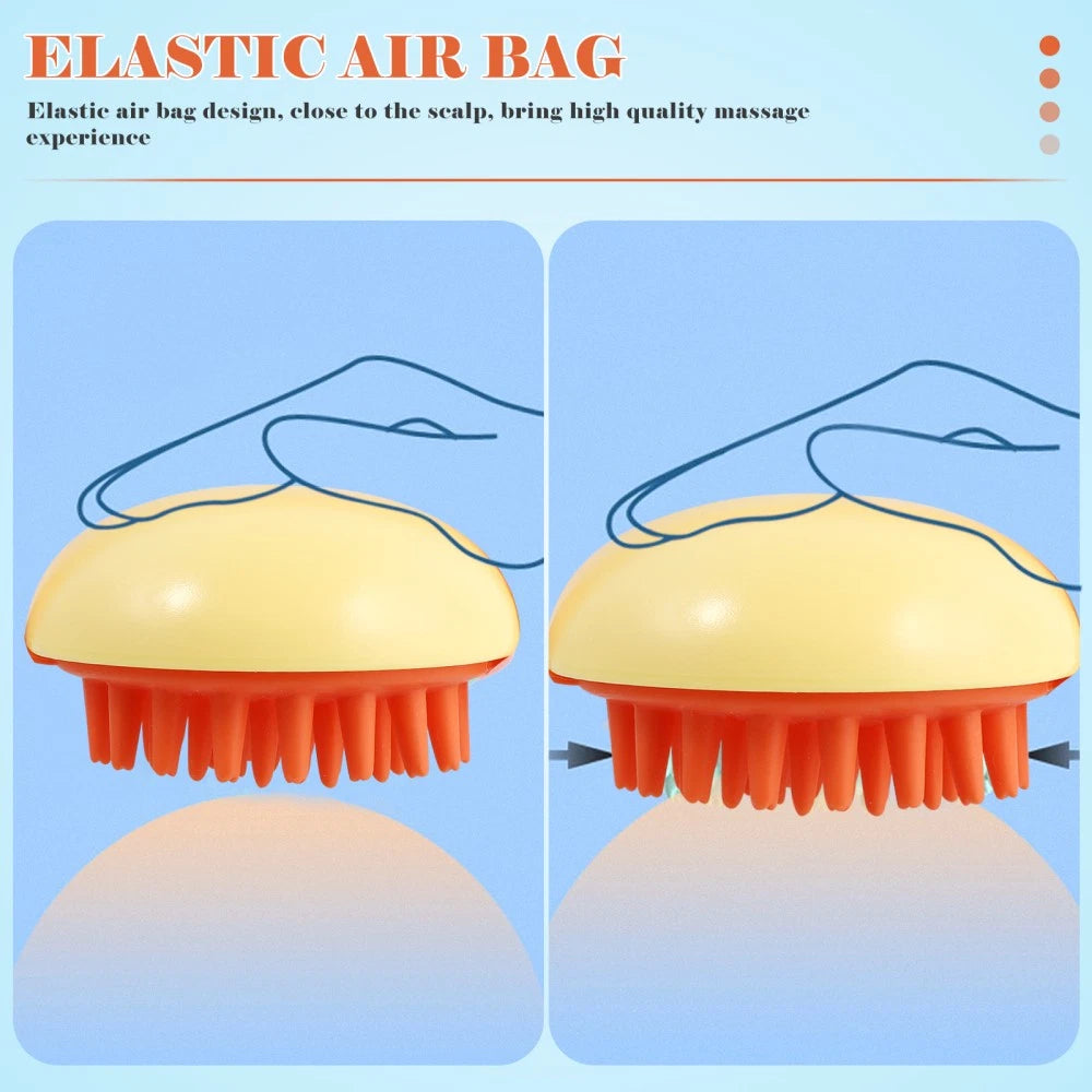 2pcs Bathroom Bath Brush Shower Skin Massage Exfoliation Scrubber with Hook