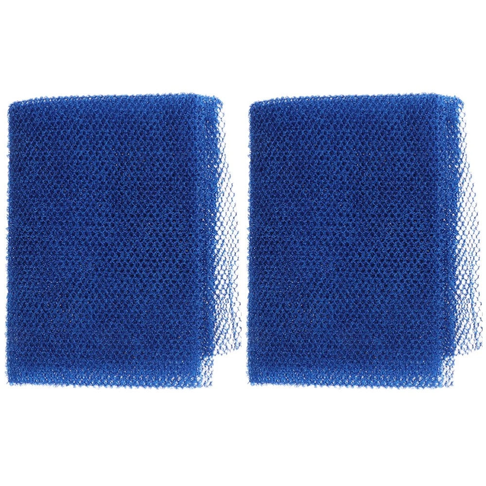 2 Pcs Bath Towel Women's Man Bathroom Scrubber Shower Brush for Body