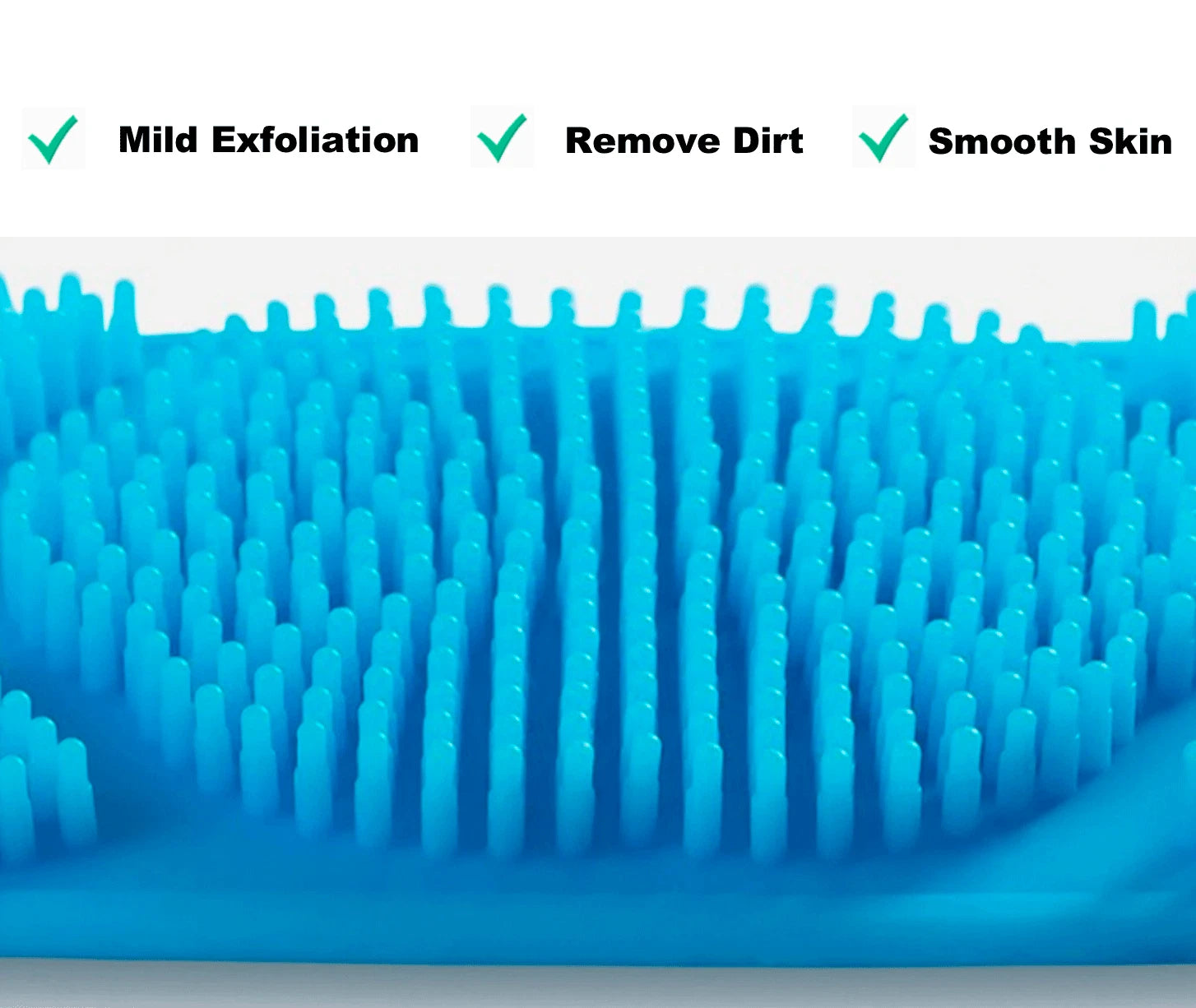 Silicone Bath Towel Back Brush Scrubber Exfoliating Scrub Body Wash Dual Side