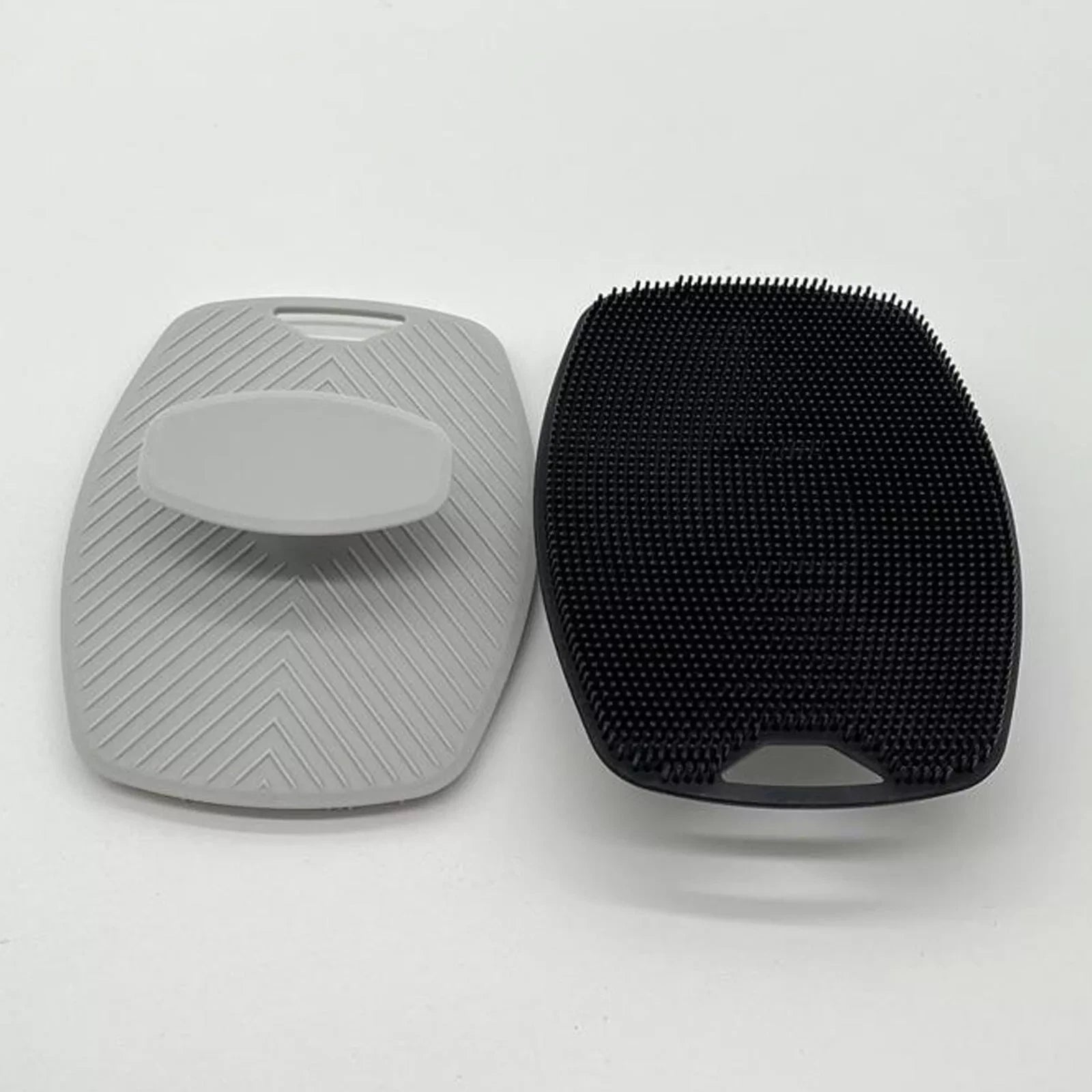 Shower Massager Body Exfoliating Silicone Bristles Bath Brush Washing Scrubber !