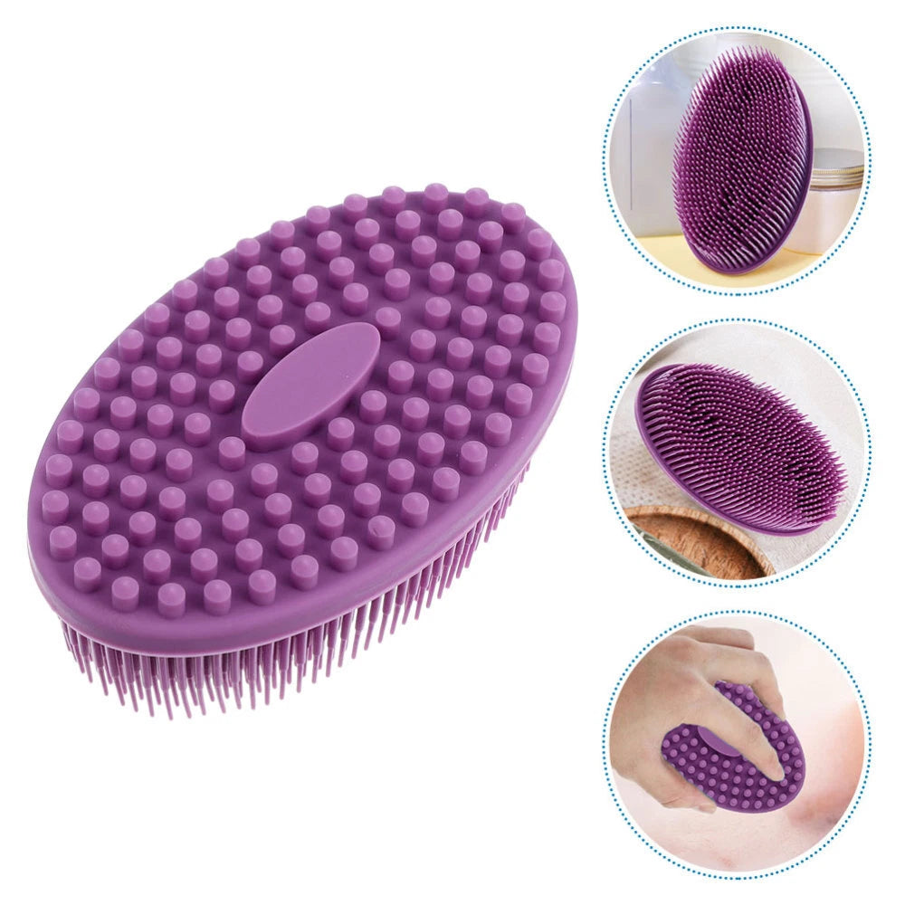 Silicone Bath Child Infant Massage Scrubber Children Shower