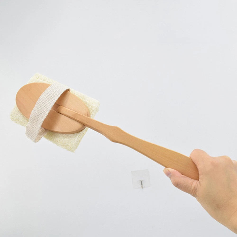 Bath Brush Shower Scrubber for Body Skin Cleaning Tool Use