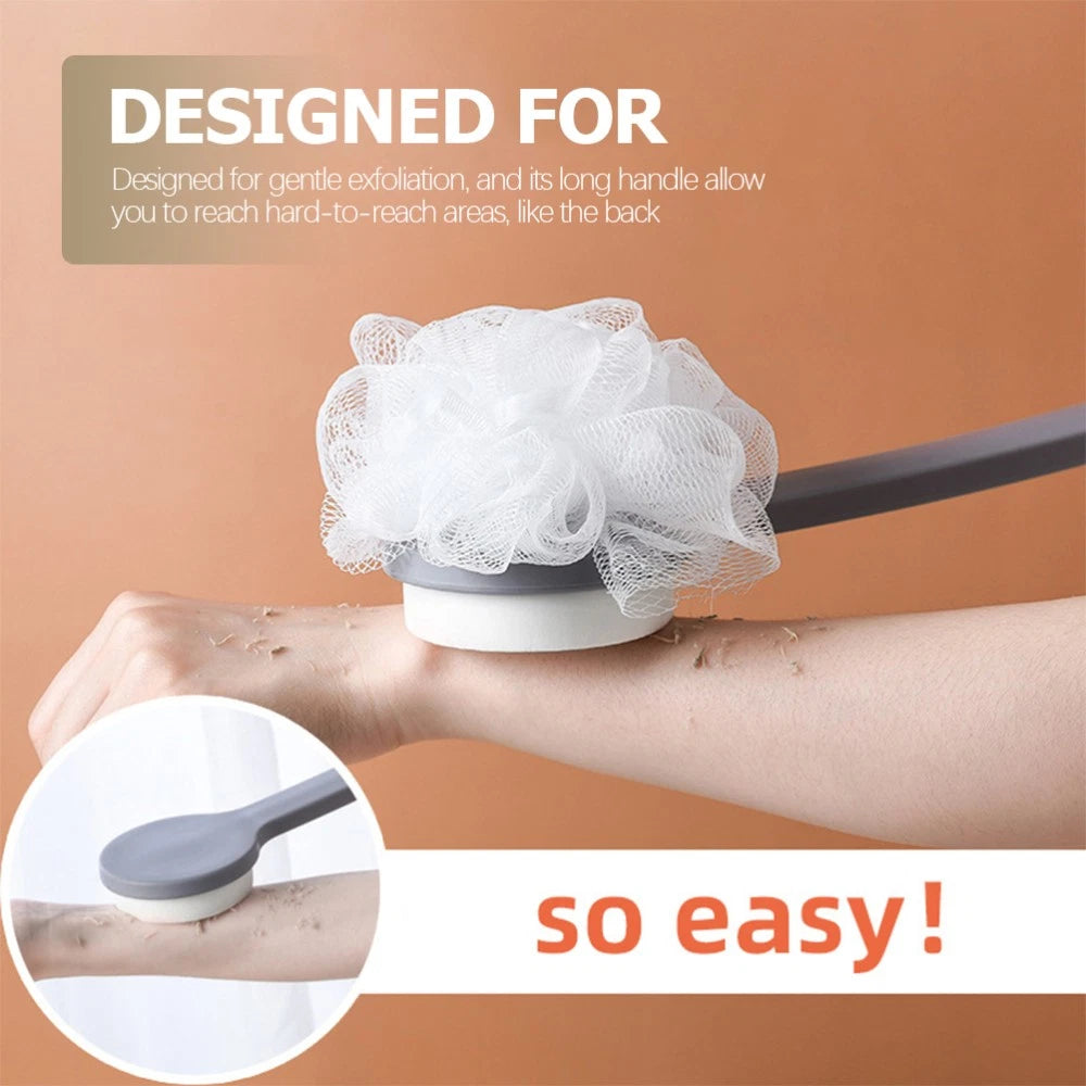 2 Pack Bath Ball Brush Child Back Scrubber for Shower Exfoliating