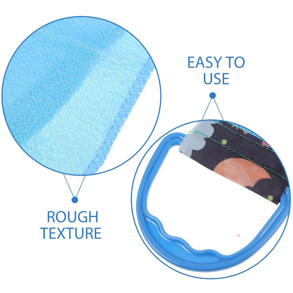 Exfoliating Shower Back Scrubber Back Washer Body Bath Towel Skin Exfoliating