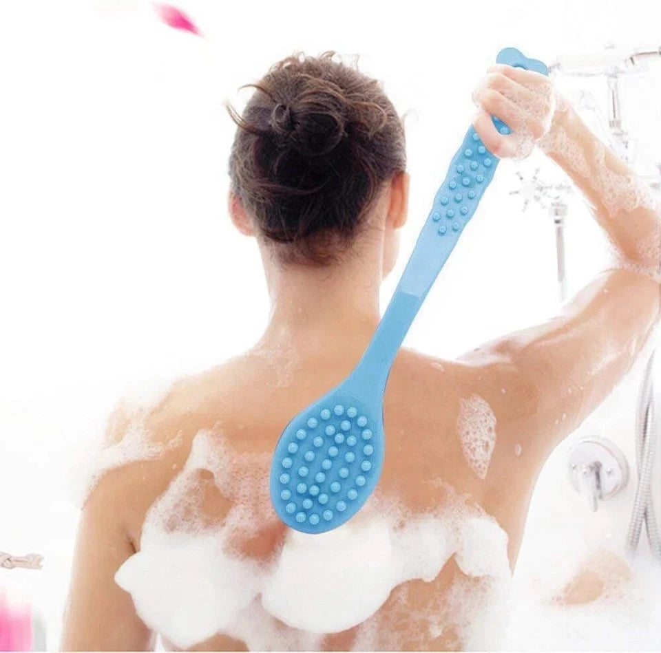 Bath Brush with Long Handle,Back Cleaning Brush,Back Scrubber -Bath & Shower