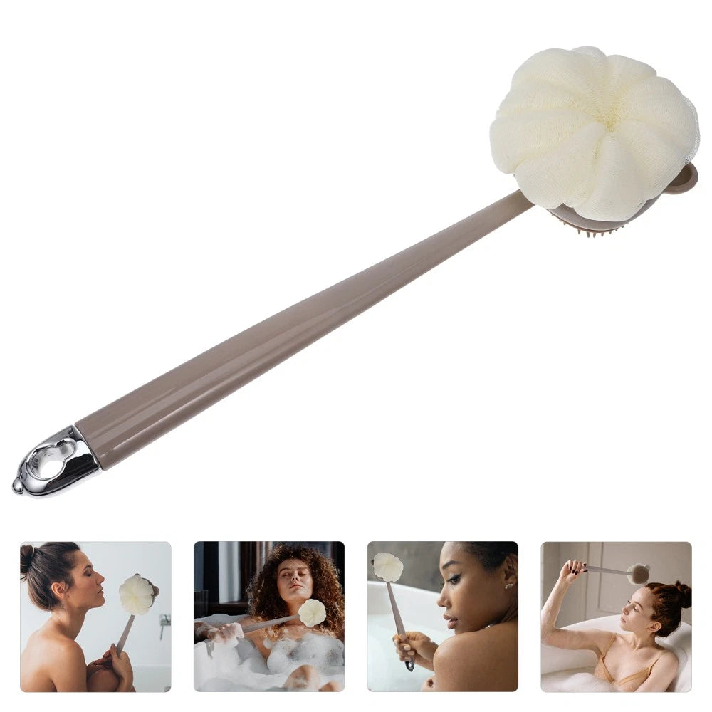 Scrub Brush Shower Exfoliator Exfoliating Back Scrubber for Bath