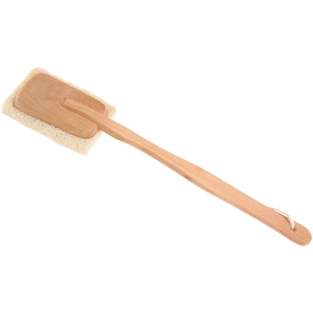 Back Massage Brush Scrubber with Long Handle Shower for Body Bath