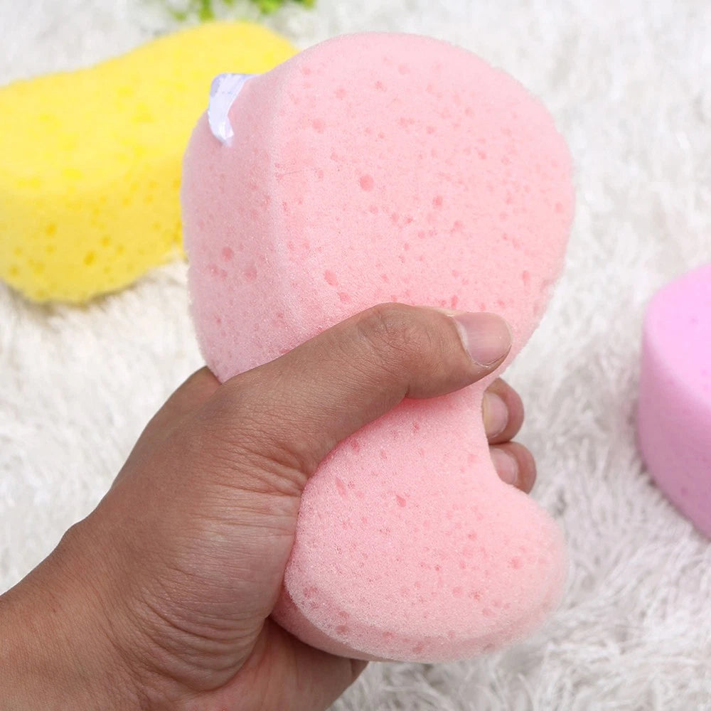 4Pcs Bath Sponges Bath Scrubbers Bathing Accessories (Random Color) bath brush