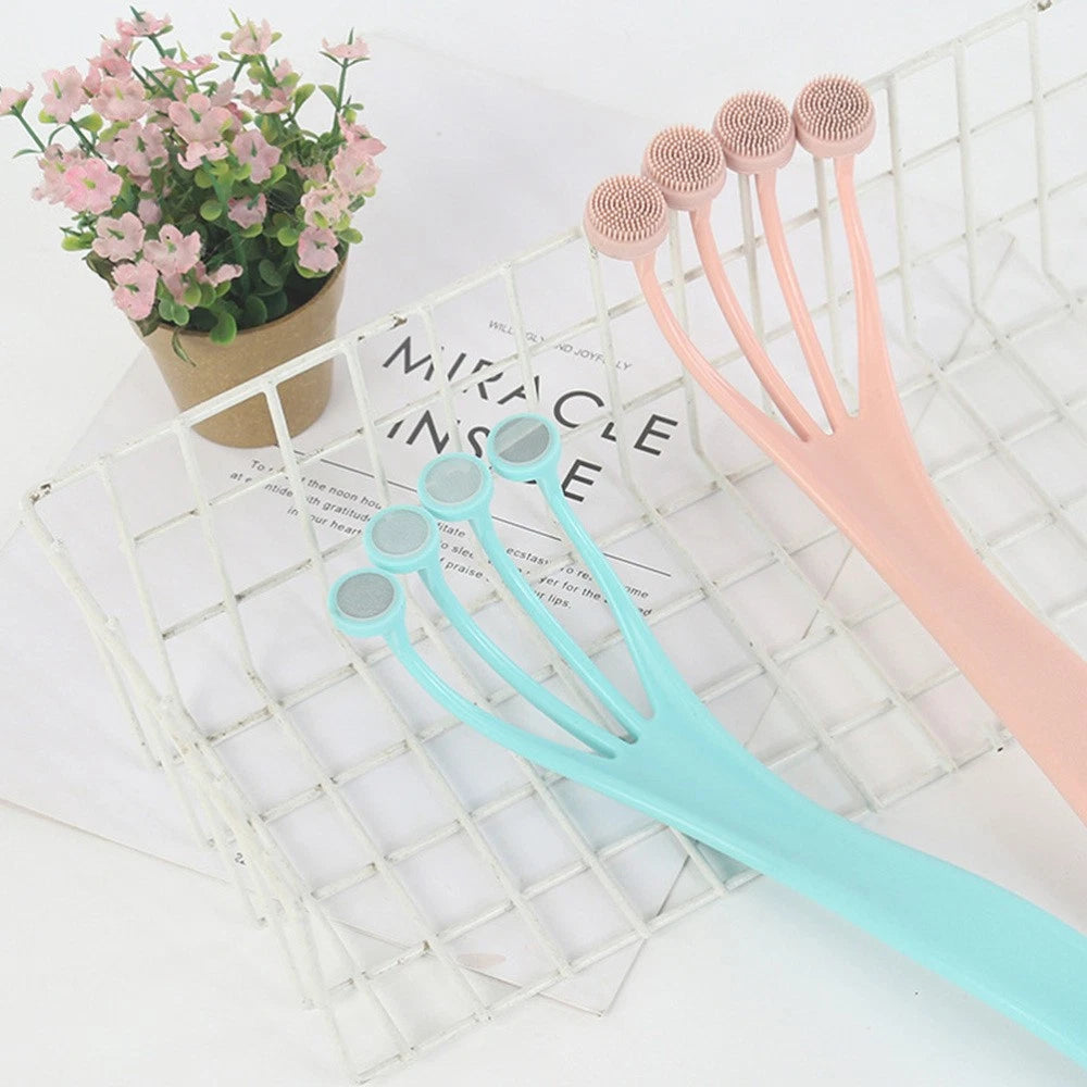 Bath Brush Man Women's Body Shower Exfoliating Back Scrubber for