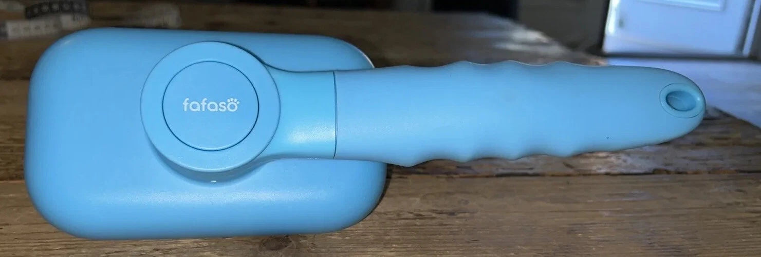 Fafaso Light Blue Pet Bath Brush NWOT