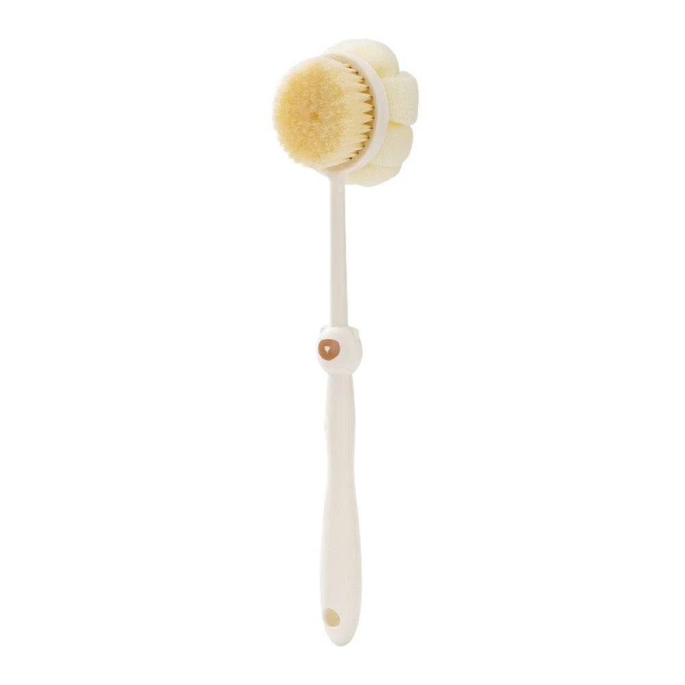X3 Long Handle Soft Bath Body Brush Back Exfoliating Scrubber For Shower Massage