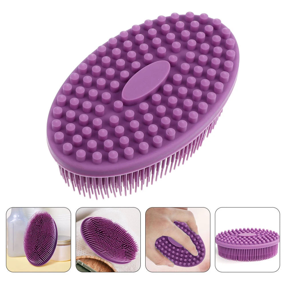 Silicone Bath Child Infant Massage Scrubber Children Shower