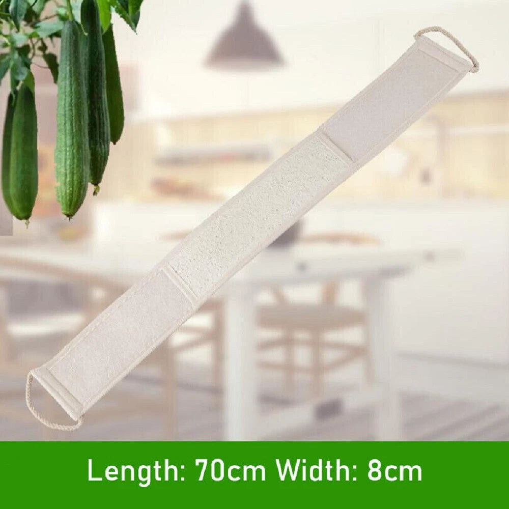 Exfoliating Backwash Belt Strap Loofah Bath Shower Body Sponge Scrubber Brush ..