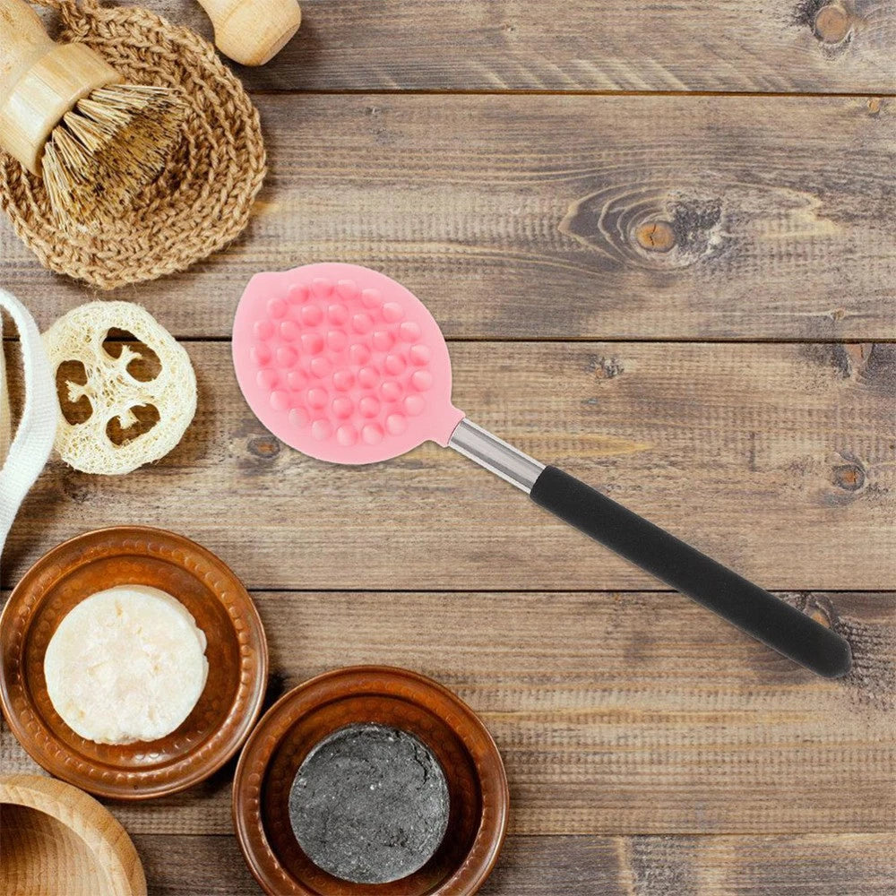 2 Pcs Bath Brush Child Back for Shower Long Handle Body Scrubber