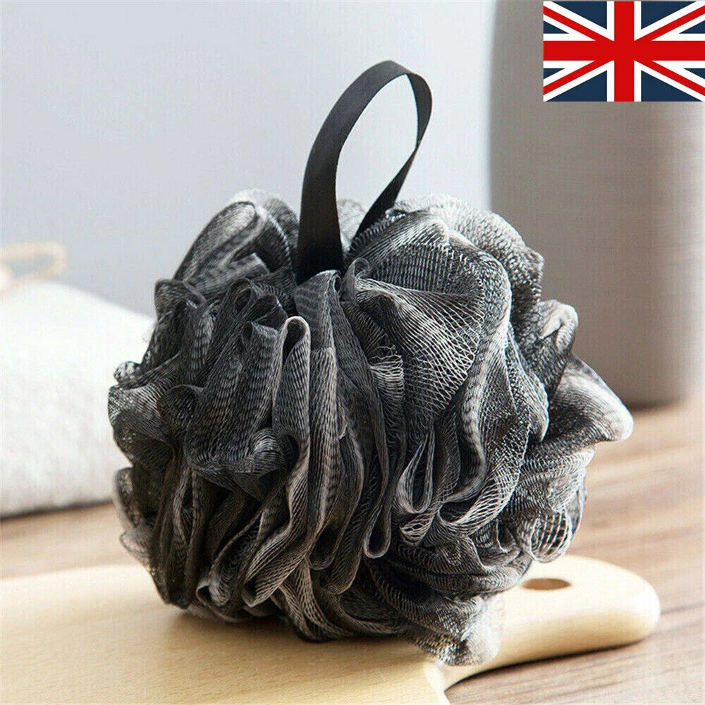 Shower Body Brush Ball Large Scrubber Sponge Exfoliating Puff Bath Mesh Ball`