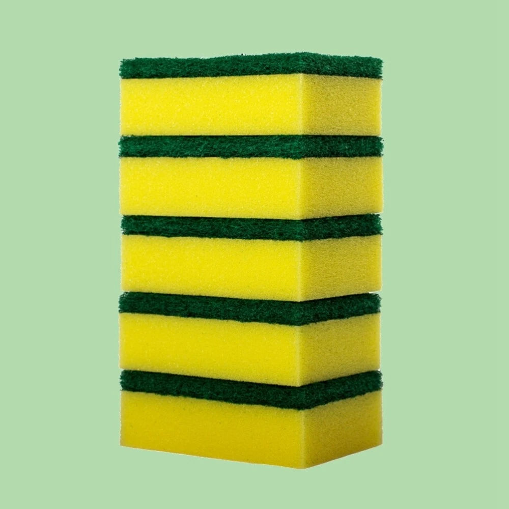 20 Pcs Kitchen Scrubbers Dish Sponge Brush Pan Artifact Wash Pot New