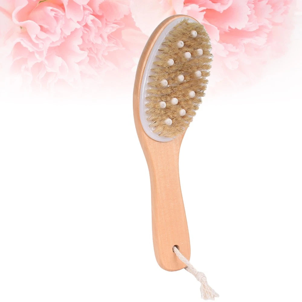 Body Brush Bath Exfoliator Back Scrubber Shower Exfoliating with Handles