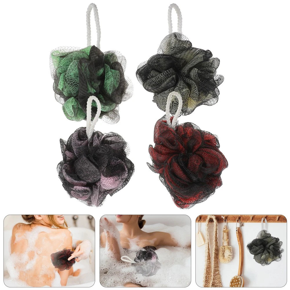 4 Pcs Back Baby Man Bath Multi-functional Exfoliating Brush