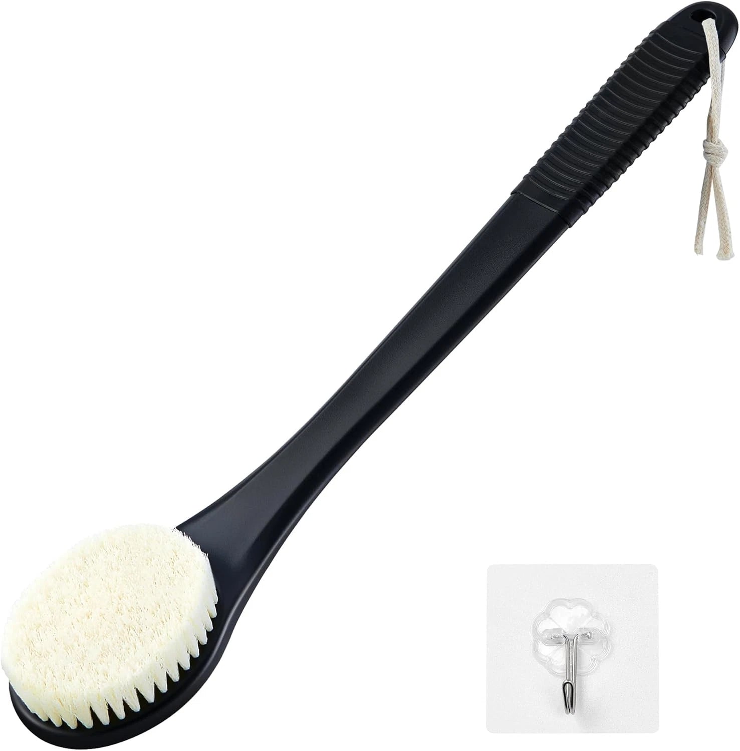 Back Scrubber for Shower, Shower Body Brush for Cleaning with Long Handle for Sh