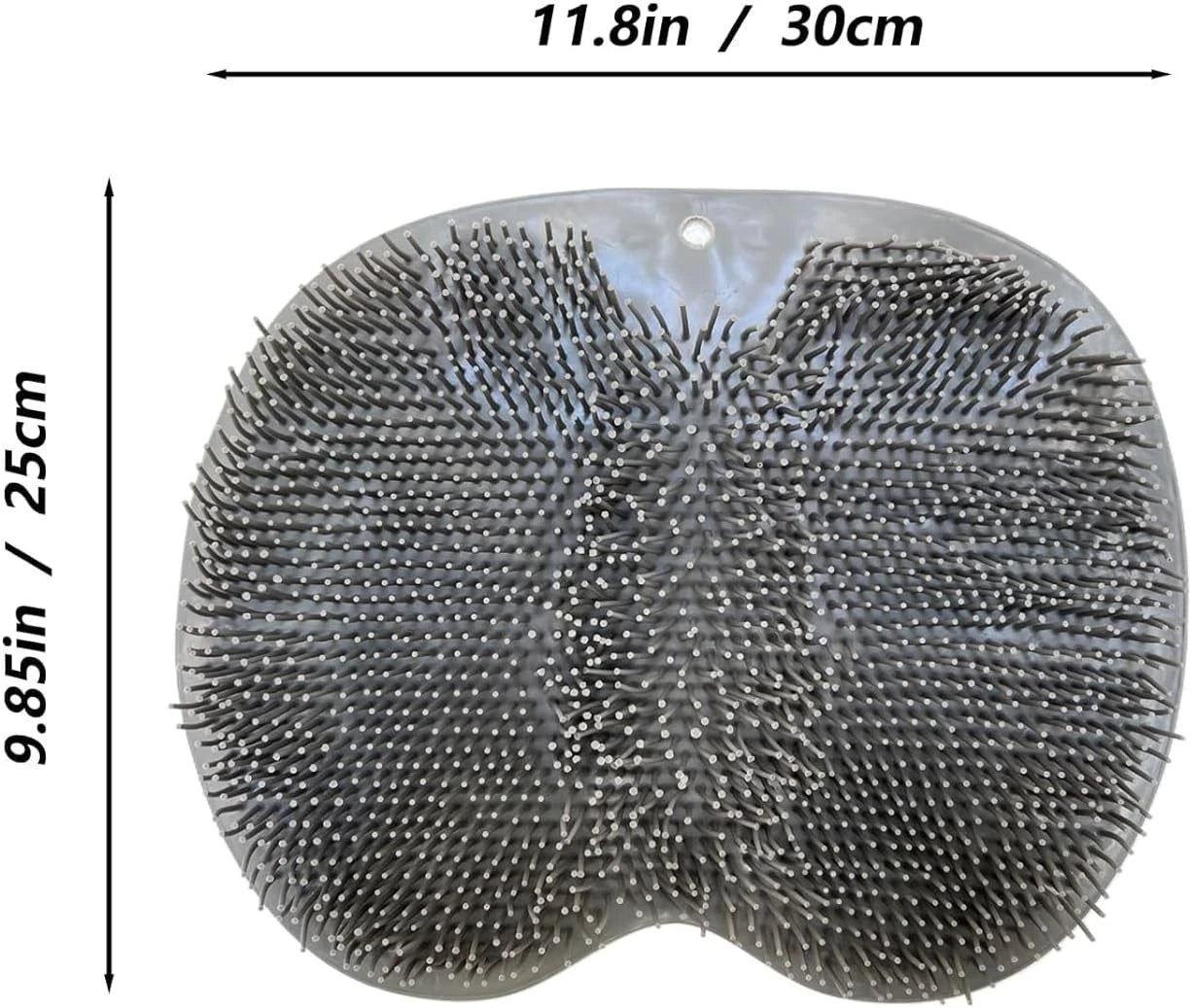 Silicone Foot Back Scrubber Exfoliating Massager Pad Cleaning Mat Bath Shower