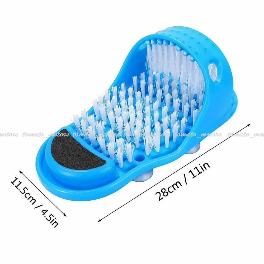 Shower Feet Foot Scrubber Massager Cleaner Exfoliating Washer Wash Slipper Brush