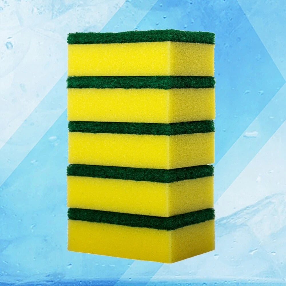 20 Pcs Kitchen Scrubbers Dish Sponge Brush Pan Artifact Wash Pot New