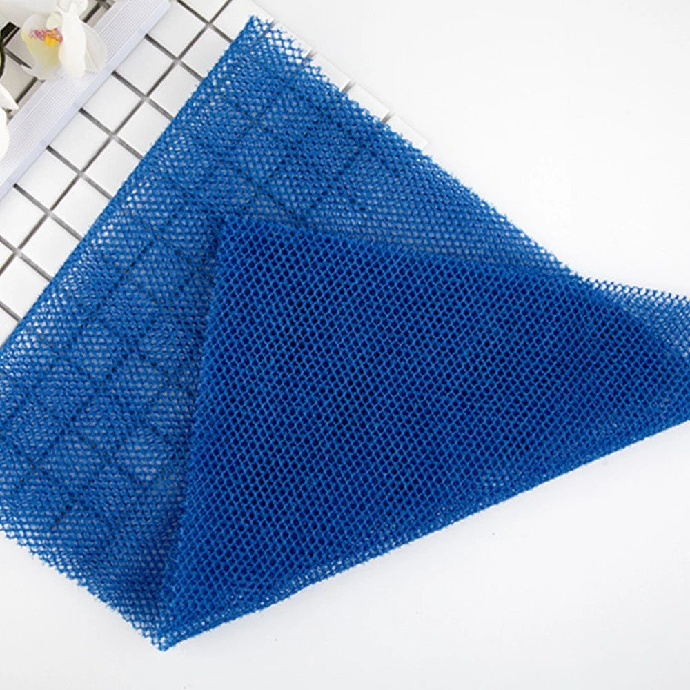 2 Pcs Bath Towel Women's Man Bathroom Scrubber Shower Brush for Body