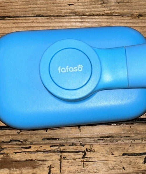 Fafaso Light Blue Pet Bath Brush NWOT
