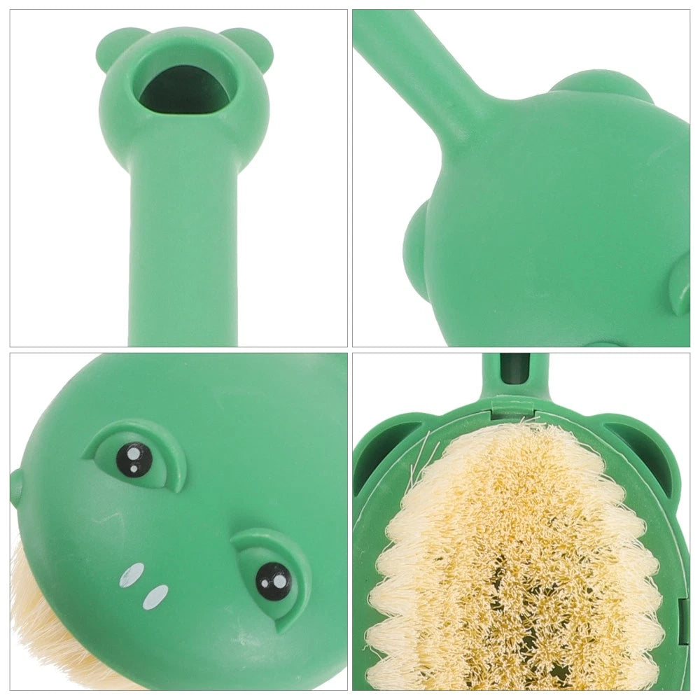 Soft Hair Shower Brush Back Exfoliator for Body Bath Scrubbers Brushes Bathing