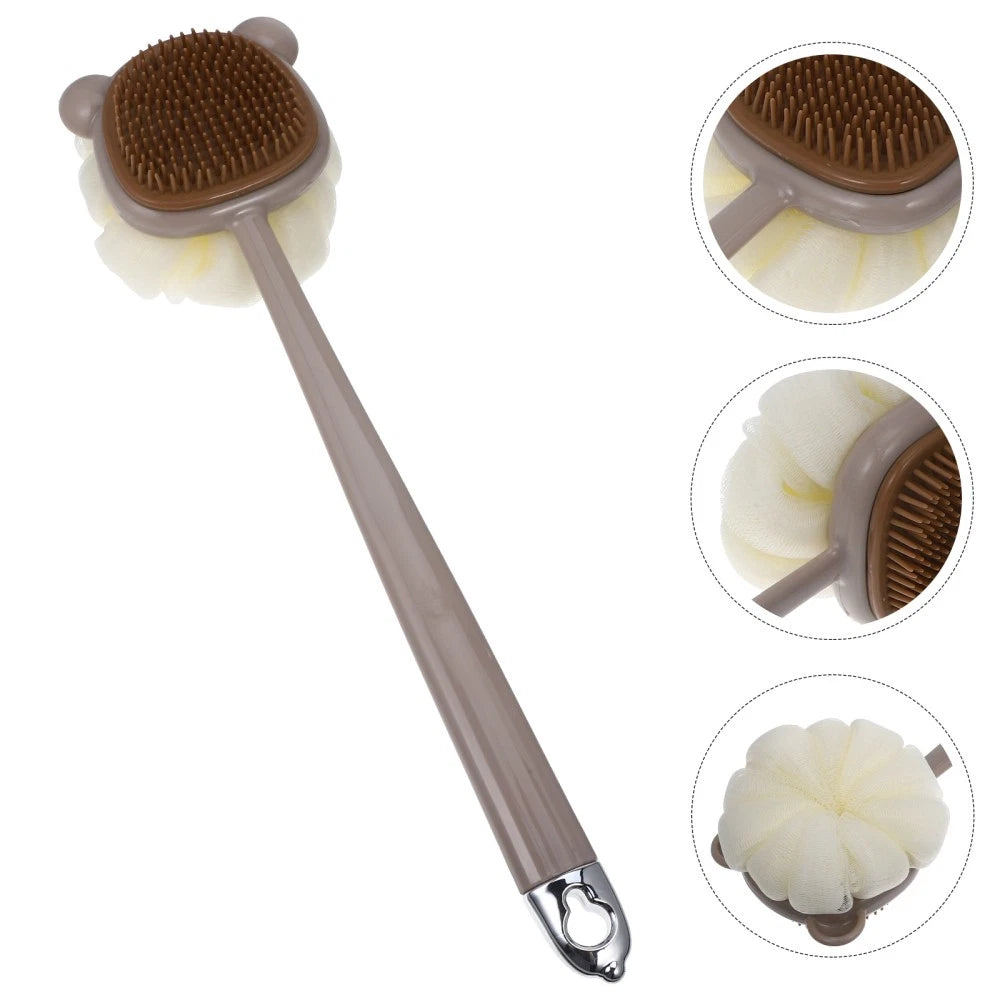 Scrub Brush Shower Exfoliator Exfoliating Back Scrubber for Bath