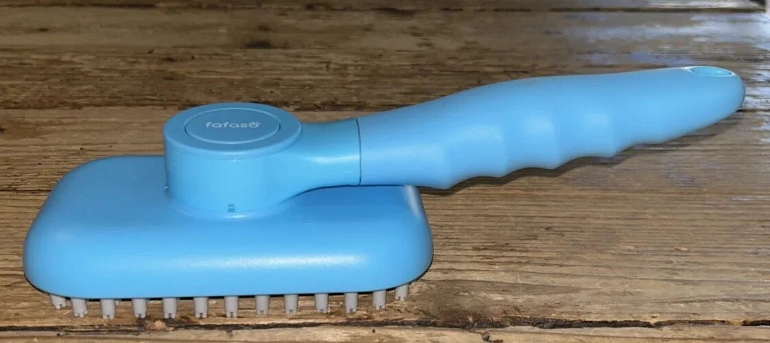 Fafaso Light Blue Pet Bath Brush NWOT