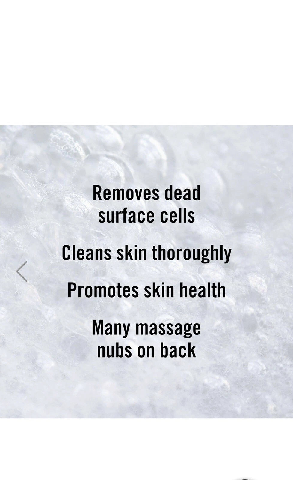 Avon~Long Handle Shower Brush~w/Massage Nubs on Back of Brush~New Factory Sealed