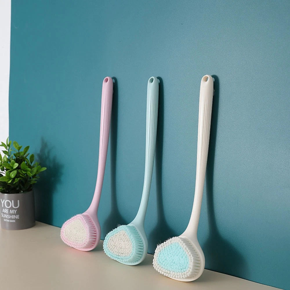 Long Handle Bath Massage Brush Scrubber Bathroom Organizer Miss