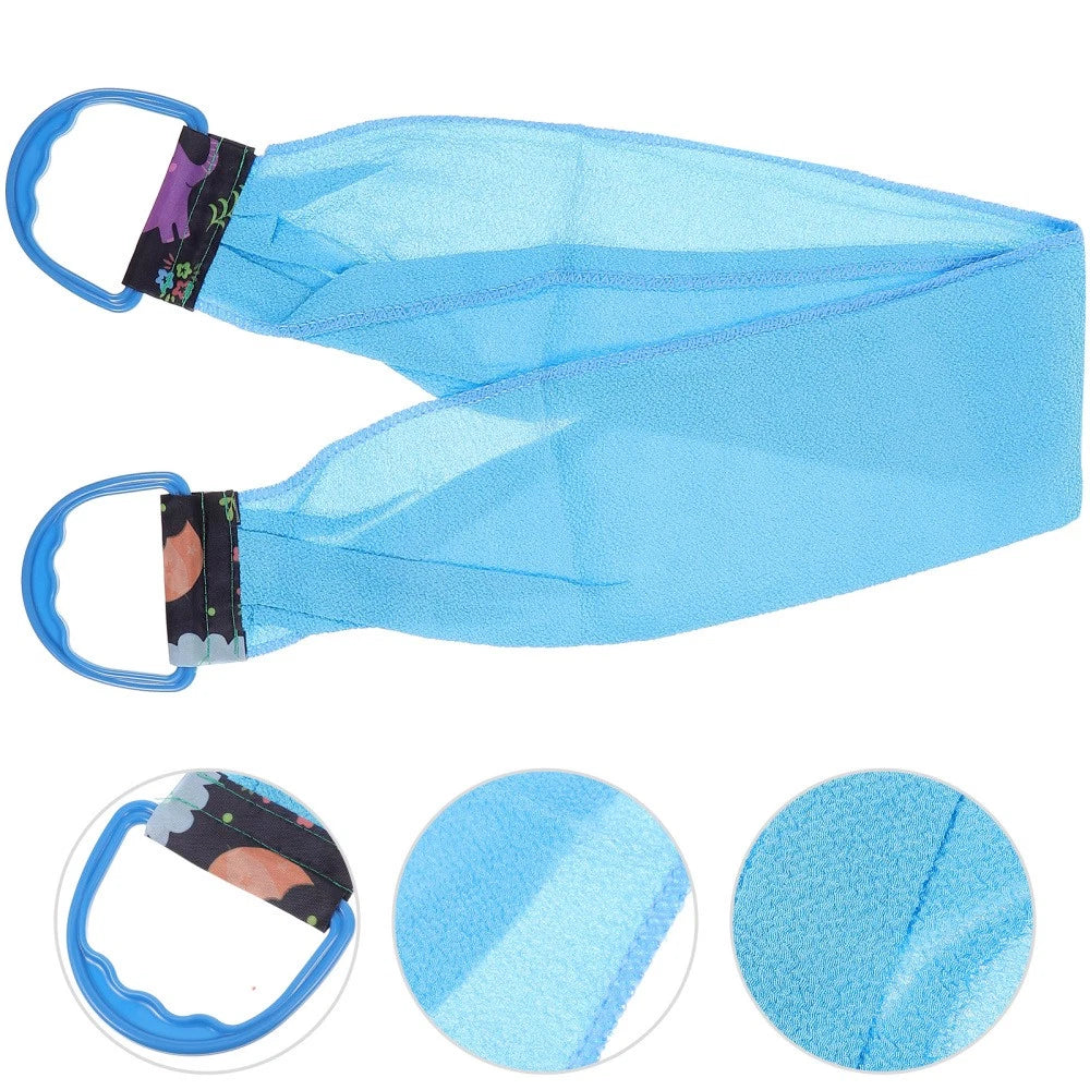 Exfoliating Shower Back Scrubber Back Washer Body Bath Towel Skin Exfoliating