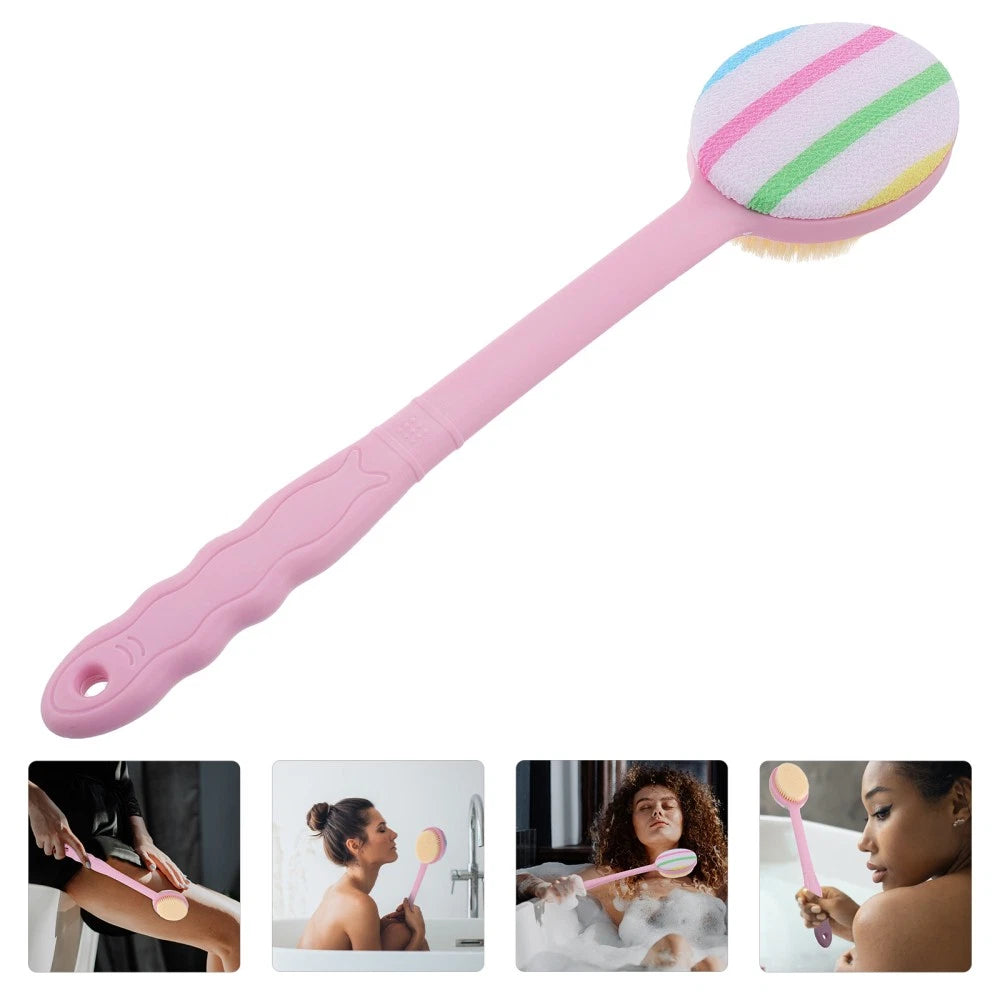 Bath Brush Multi-functional Exfoliating Back Scrubber with Long Handle
