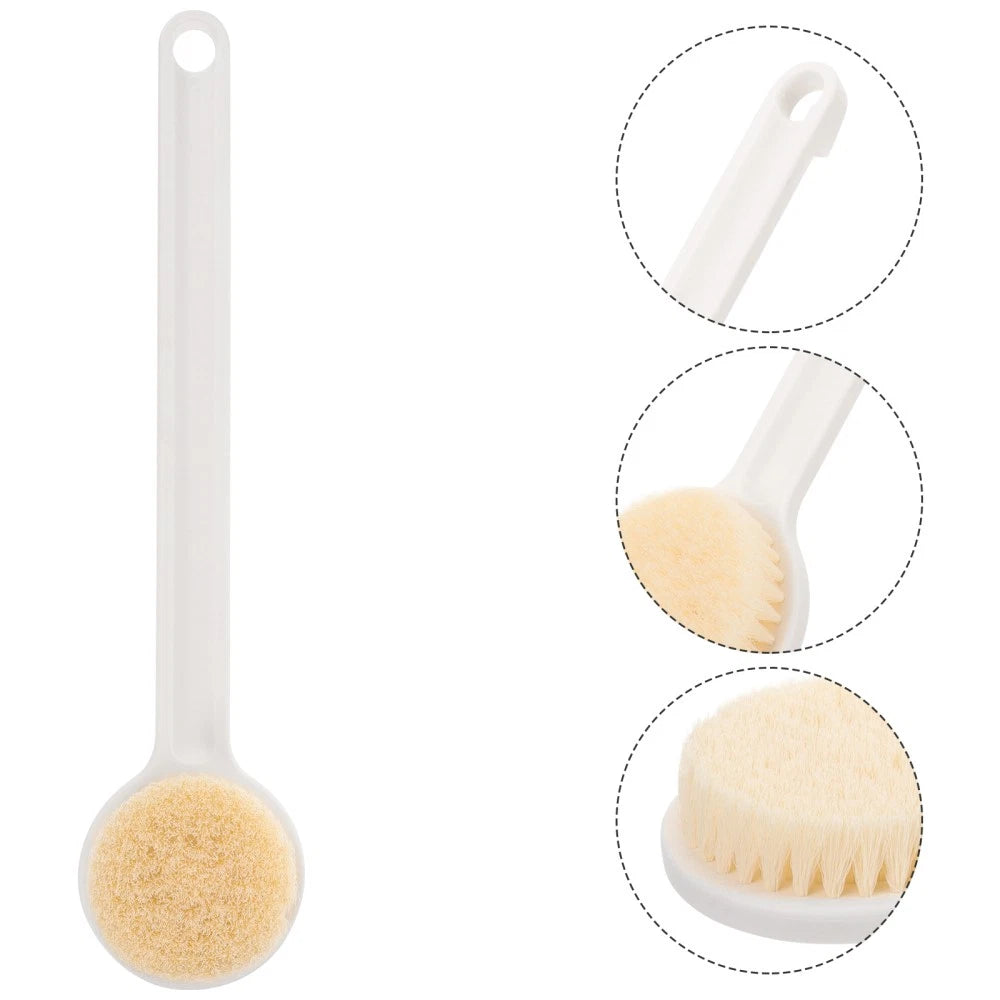 Back Scrubbing Brush Mens Scrubber Shower Bath Massage Soft Body