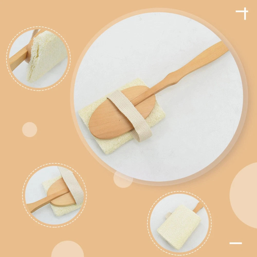 Bath Brush Shower Scrubber for Body Skin Cleaning Tool Use