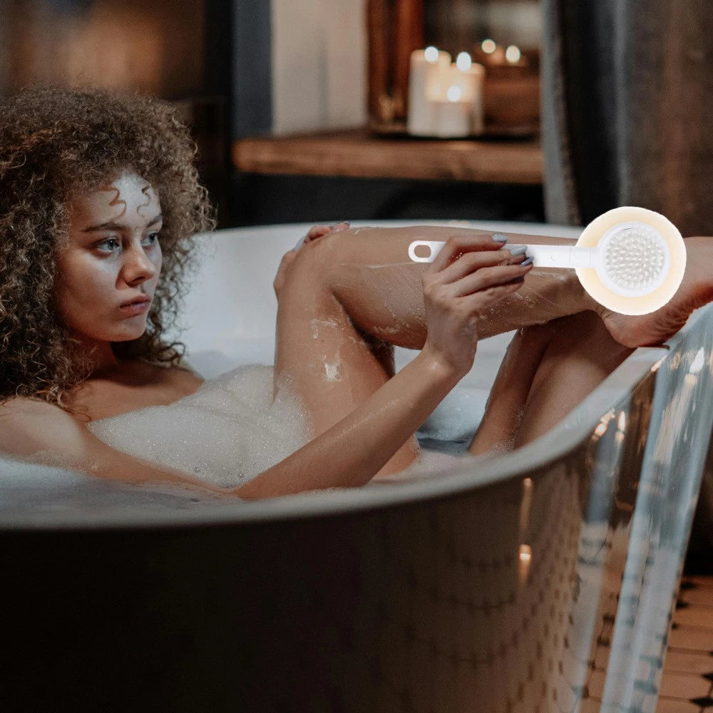 Body Bathing Brush Plastic Back Scrubber Bath Exfoliating Brush Bathroom Body