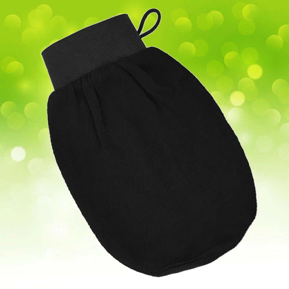 Exfoliating Mitt Loofah Back Massager Gloves Mitts Body Exfoliator Bath Brush