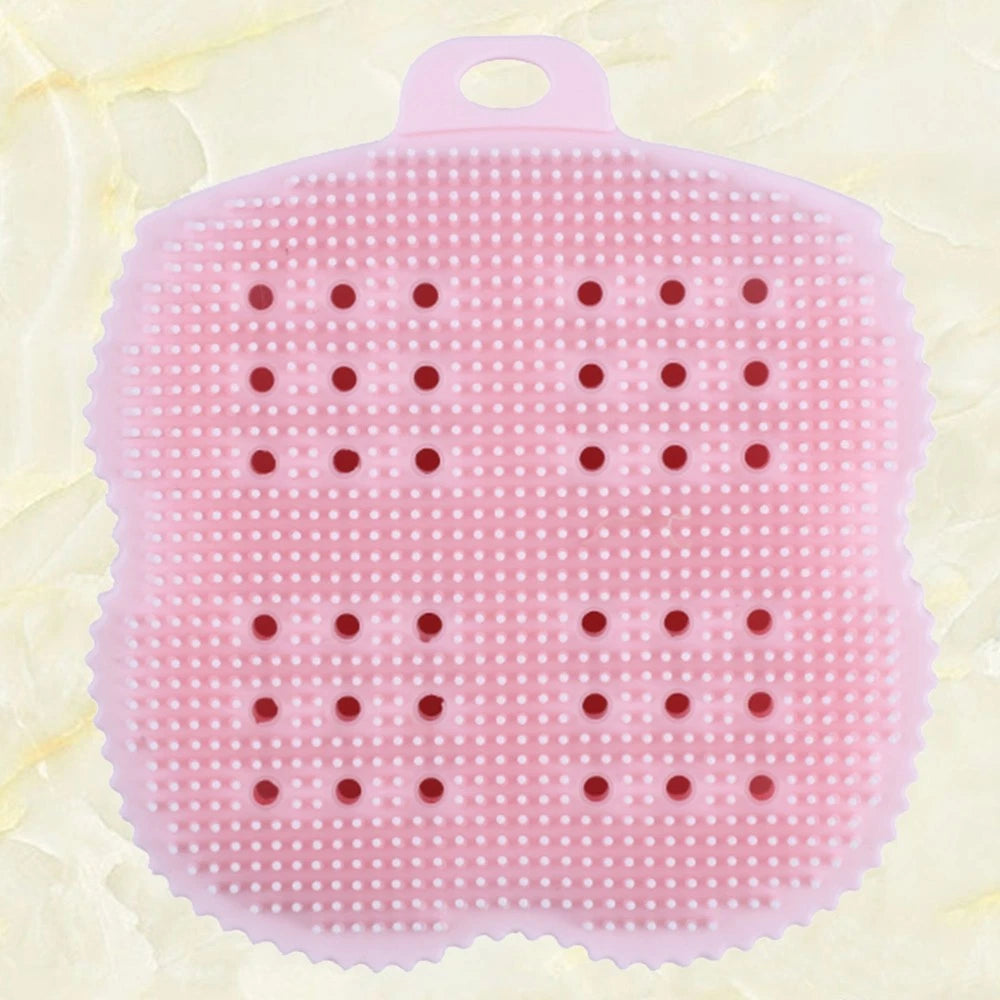 Exfoliating Towel Bath Scrubber for Cleaning Baby Back Shower Brush