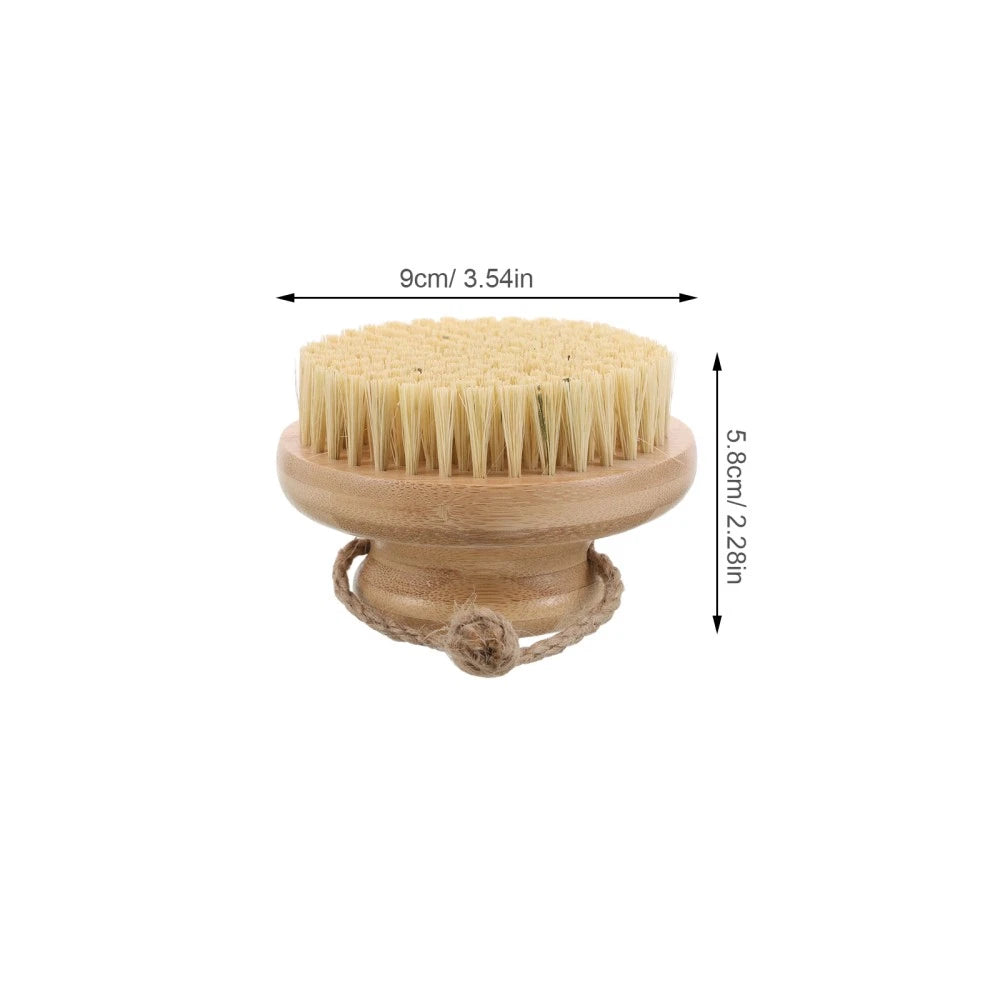 Dry Brushing Body Exfoliating Brush - Exfoliating Bath Scrubber Brush with