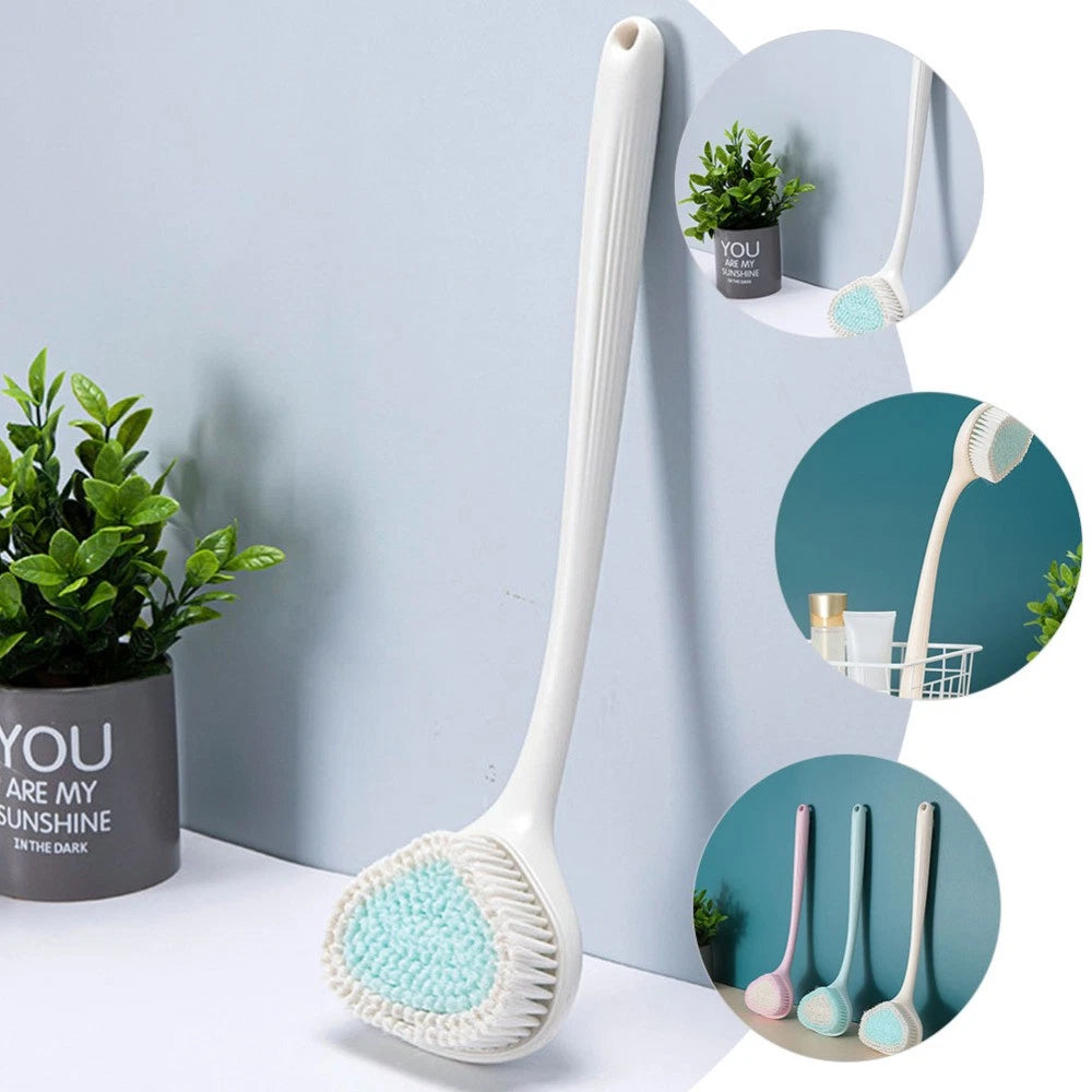 Long Handle Bath Massage Brush Scrubber Bathroom Organizer Miss