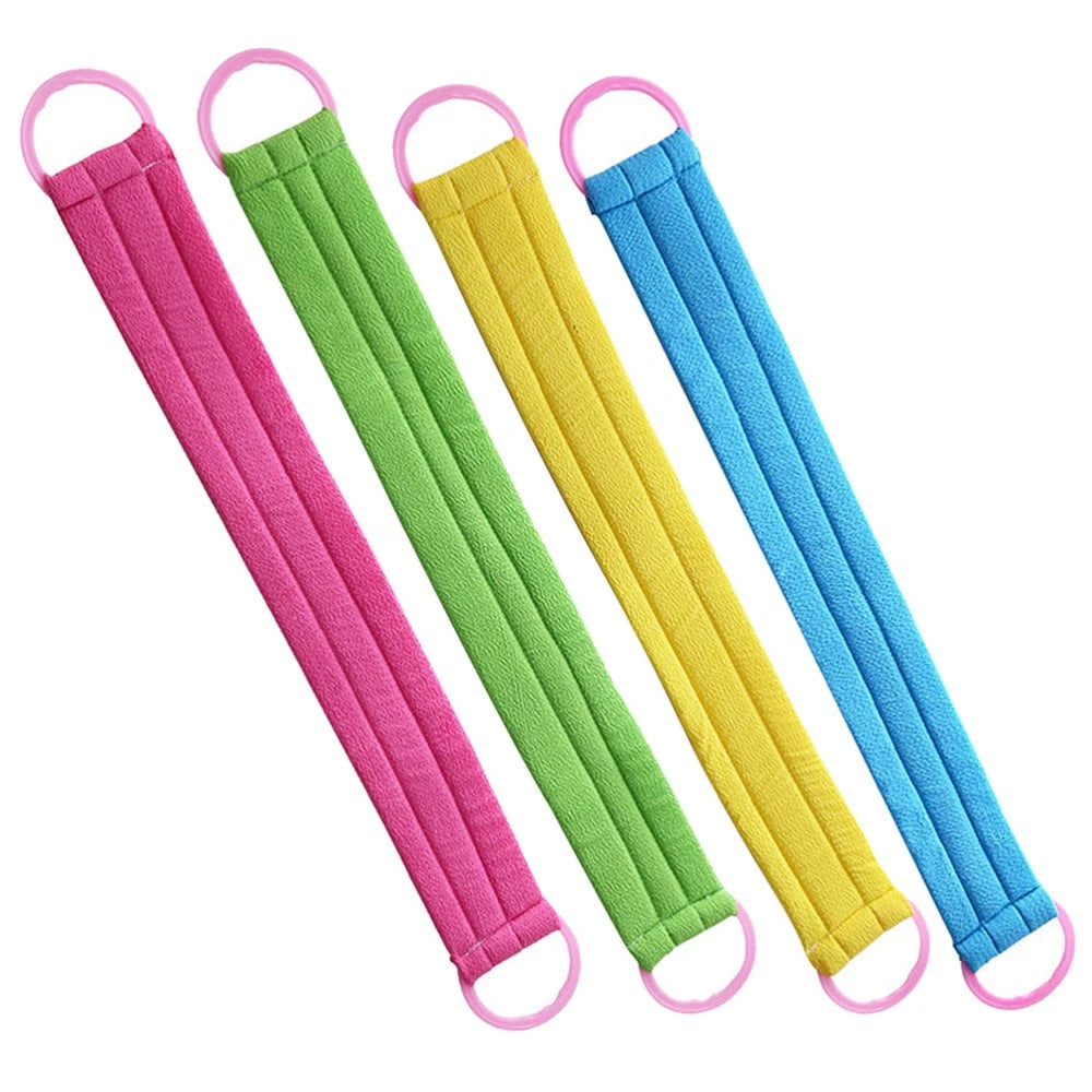 4 PCS Bath Towel Exfoliating Back Body Brush Exfoliator for Shower