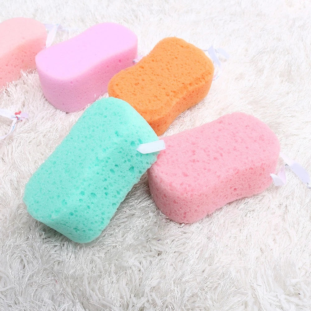4Pcs Bath Sponges Bath Scrubbers Bathing Accessories (Random Color) bath brush